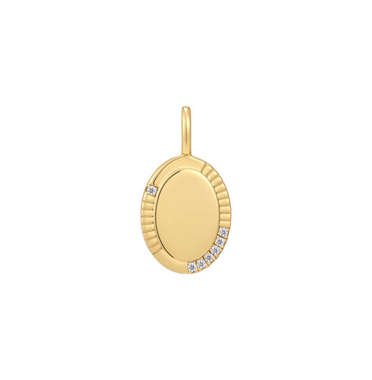  Pop Charms - Hangers - Zilver / 14kt GP - Zirkonia